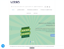 Tablet Screenshot of lania.mx
